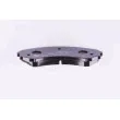 HELLA PAGID 8DB 355 009-461 - Jeu de 4 plaquettes de frein avant