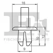 FA1 87-20001.10 - Clip, enjoliveur