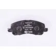 HELLA PAGID 8DB 355 009-671 - Jeu de 4 plaquettes de frein avant