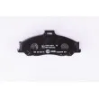 HELLA PAGID 8DB 355 009-751 - Jeu de 4 plaquettes de frein avant
