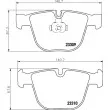 Jeu de 4 plaquettes de frein avant HELLA PAGID [8DB 355 009-851]