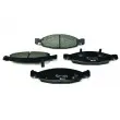 HELLA PAGID 8DB 355 009-881 - Jeu de 4 plaquettes de frein avant