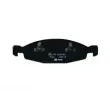 HELLA PAGID 8DB 355 009-881 - Jeu de 4 plaquettes de frein avant