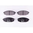 HELLA PAGID 8DB 355 009-961 - Jeu de 4 plaquettes de frein avant