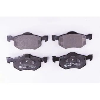 Jeu de 4 plaquettes de frein avant HELLA PAGID OEM EC253323ZC