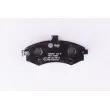 HELLA PAGID 8DB 355 010-481 - Jeu de 4 plaquettes de frein avant