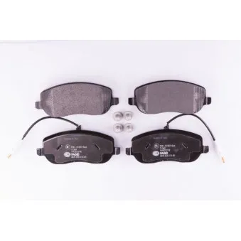 Jeu de 4 plaquettes de frein avant HELLA PAGID OEM 425220