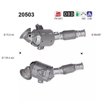 AS 20503 - Catalyseur