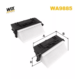 WIX FILTERS WA9885 - Filtre à air