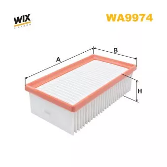 WIX FILTERS WA9974 - Filtre à air