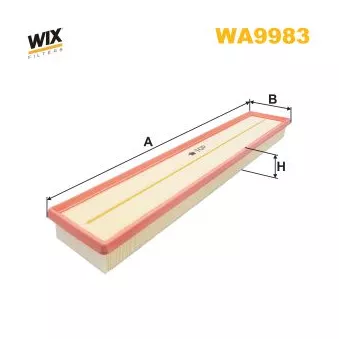 WIX FILTERS WA9983 - Filtre à air