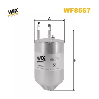 WIX FILTERS WF8567 - Filtre à carburant