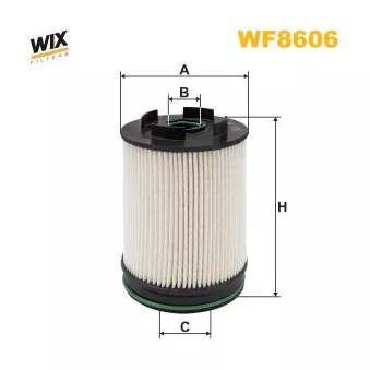 WIX FILTERS WF8606 - Filtre à carburant