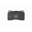 HELLA PAGID 8DB 355 012-291 - Jeu de 4 plaquettes de frein avant