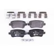 HELLA PAGID 8DB 355 012-411 - Jeu de 4 plaquettes de frein arrière