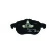 HELLA PAGID 8DB 355 012-681 - Jeu de 4 plaquettes de frein avant