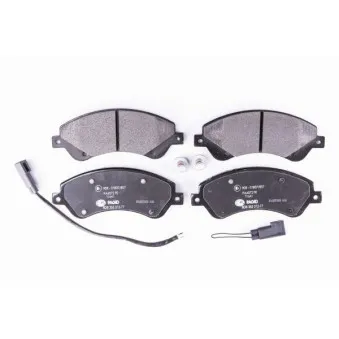 Jeu de 4 plaquettes de frein avant HELLA PAGID OEM 1824347