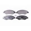 HELLA PAGID 8DB 355 013-401 - Jeu de 4 plaquettes de frein avant