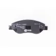 HELLA PAGID 8DB 355 013-401 - Jeu de 4 plaquettes de frein avant