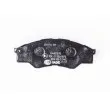 HELLA PAGID 8DB 355 013-471 - Jeu de 4 plaquettes de frein avant