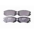 HELLA PAGID 8DB 355 013-521 - Jeu de 4 plaquettes de frein avant
