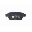 HELLA PAGID 8DB 355 013-691 - Jeu de 4 plaquettes de frein avant