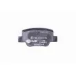 HELLA PAGID 8DB 355 014-891 - Jeu de 4 plaquettes de frein arrière