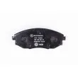 HELLA PAGID 8DB 355 014-931 - Jeu de 4 plaquettes de frein avant
