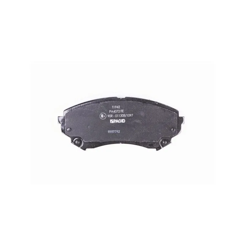 Jeu de 4 plaquettes de frein avant HELLA PAGID 8DB 355 015-141 - Visuel 2