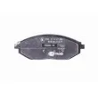 HELLA PAGID 8DB 355 015-771 - Jeu de 4 plaquettes de frein avant