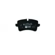 HELLA PAGID 8DB 355 016-001 - Jeu de 4 plaquettes de frein arrière