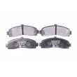 HELLA PAGID 8DB 355 016-501 - Jeu de 4 plaquettes de frein avant