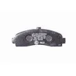 HELLA PAGID 8DB 355 016-501 - Jeu de 4 plaquettes de frein avant
