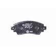 HELLA PAGID 8DB 355 017-101 - Jeu de 4 plaquettes de frein avant