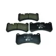 HELLA PAGID 8DB 355 019-521 - Jeu de 4 plaquettes de frein avant