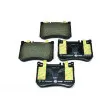 HELLA PAGID 8DB 355 020-581 - Jeu de 4 plaquettes de frein avant