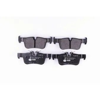 Jeu de 4 plaquettes de frein arrière HELLA PAGID OEM 34216859917