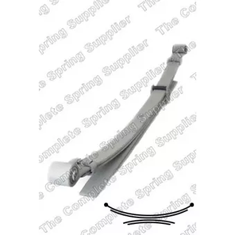 Lame de suspension TES 55020EB30019 Z/T