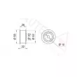 AUTEX 651800 - Poulie renvoi/transmission, courroie de distribution