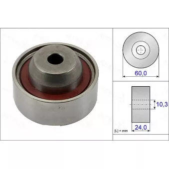 AUTEX 654891 - Poulie renvoi/transmission, courroie de distribution
