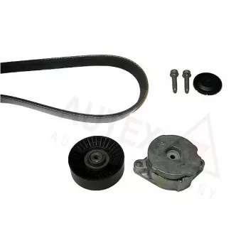 Jeu de courroies trapézoïdales à nervures AUTEX [702397XL]