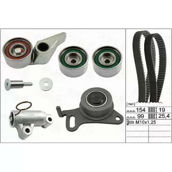 AUTEX 702818 - Kit de distribution