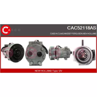 CASCO CAC52118AS - Compresseur, climatisation