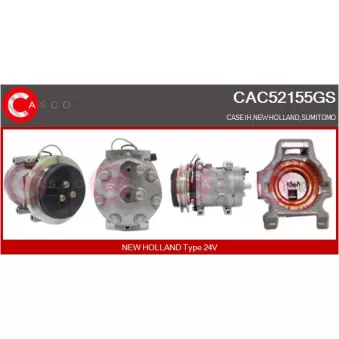 CASCO CAC52155GS - Compresseur, climatisation