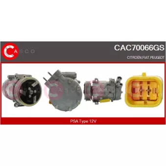 CASCO CAC70066GS - Compresseur, climatisation
