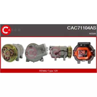 CASCO CAC71104AS - Compresseur, climatisation