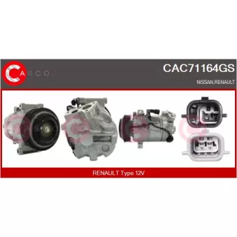 CASCO CAC71164GS - Compresseur, climatisation