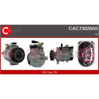 CASCO CAC73026AS - Compresseur, climatisation