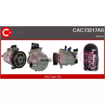 CASCO CAC73217AS - Compresseur, climatisation