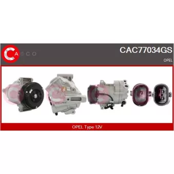 CASCO CAC77034GS - Compresseur, climatisation